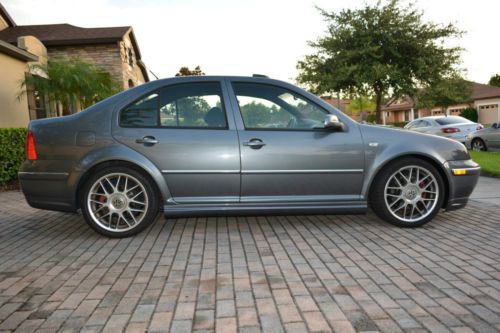 2004 Gray Volkswagen Jetta GLI Sedan 4-Door 1.8L Black Interior Recaro Seats, image 9