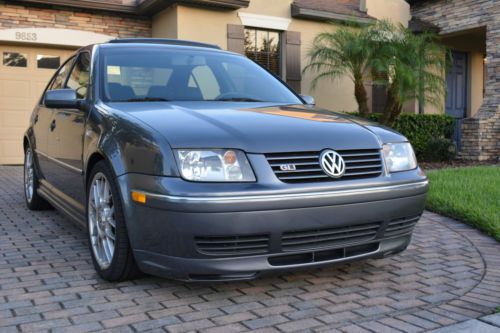 2004 Gray Volkswagen Jetta GLI Sedan 4-Door 1.8L Black Interior Recaro Seats, image 10
