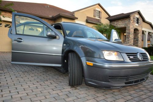 2004 Gray Volkswagen Jetta GLI Sedan 4-Door 1.8L Black Interior Recaro Seats, image 11