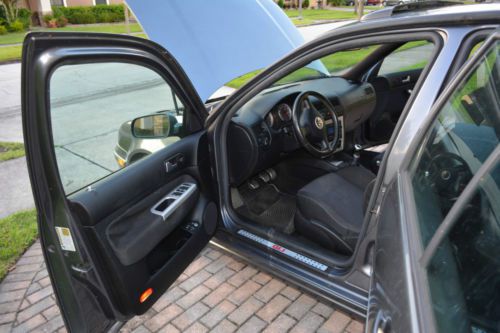 2004 Gray Volkswagen Jetta GLI Sedan 4-Door 1.8L Black Interior Recaro Seats, image 15