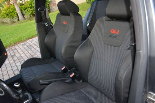 2004 Gray Volkswagen Jetta GLI Sedan 4-Door 1.8L Black Interior Recaro Seats, image 21
