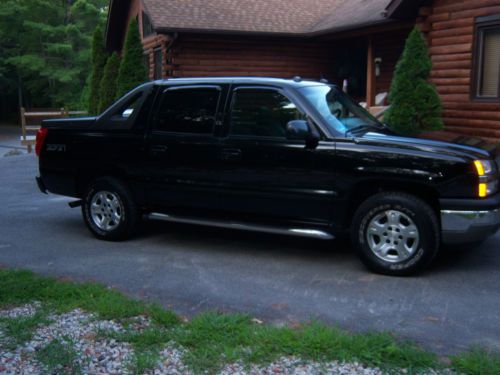 2005 chevrolet avalanche lt,z-71,leather,sunroof,black beauty