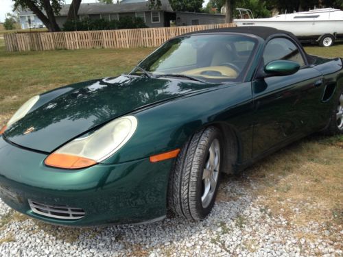 2001 porsche boxster 5-speed convertible