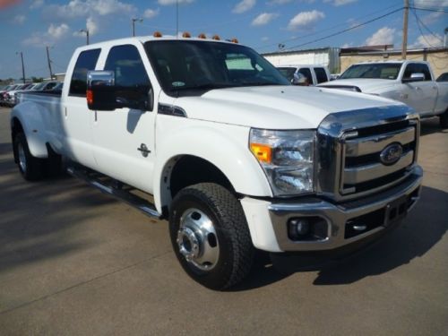 2012 ford super duty f-450 drw 4wd crew cab lariat dual