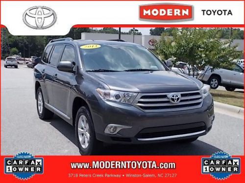 2013 toyota highlander se