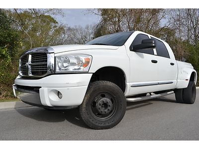 2007 dodge ram 3500 mega cab laramie 4x4 5.9l diesel