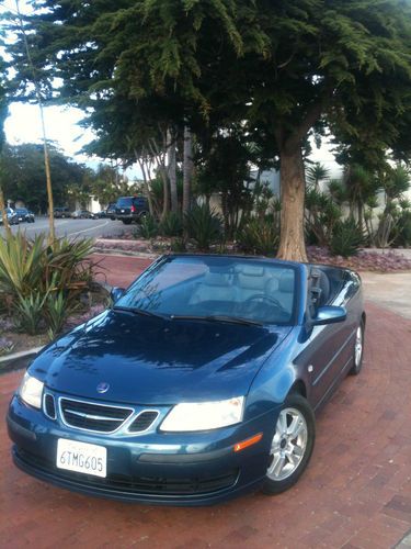 2006 saab 9-3 2.0t convertible 2-door 2.0l - california no reserve