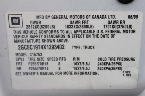 1999 Chevrolet Silverado 1500 LS, US $9,950.00, image 16