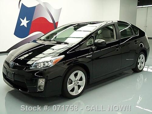 2010 toyota prius v hybrid tech pkg leather nav 21k mi texas direct auto
