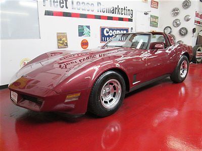 No reserve 1981 chevrolet corvette, low miles