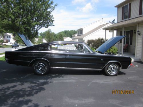 1966 dodge charger base hardtop 2-door numbers matching-