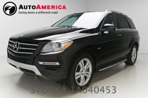 2012 mercedes ml350 4matic 52k mi nav rear cam pano sunroof heat seat park asst