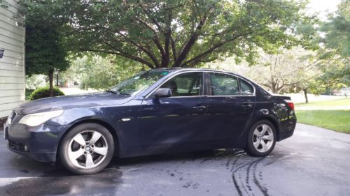 2005 bmw 525i auto good condition navy on red (rare combo)