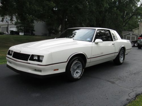 Mint 86 monte carlo ss, g-body, time capsule, 31k miles, l69,g80, needs nothing!