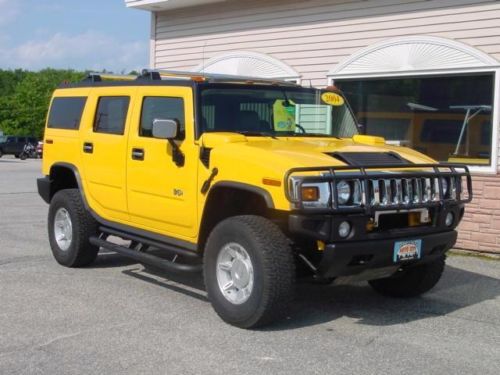 2004 hummer h2 w/ power moonroof / luxury package