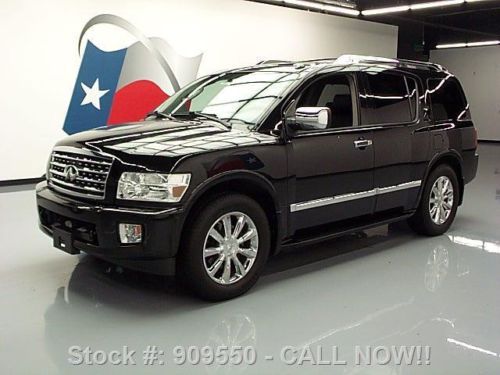 2010 infiniti qx56 sunroof htd leather nav dvd 20&#039;s 54k texas direct auto