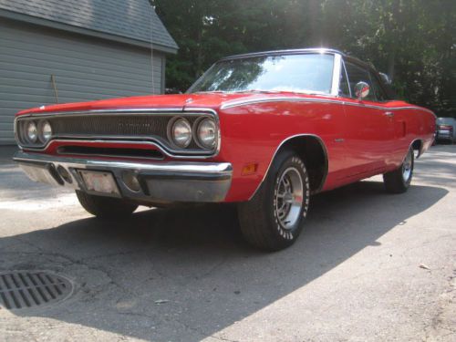 1970 plymouth satellite - convertible