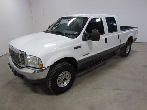 04 ford f250 super duty turbo diesel xlt crewcab 4x4  short bed 80pics