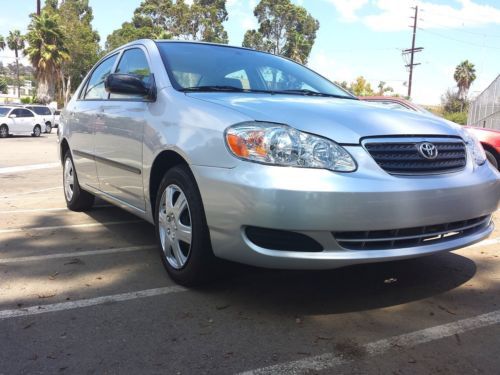 2007 toyota corolla ce - automatic transmission- 60k miles- cold a/c- gas saver