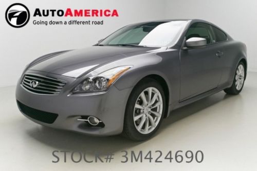 2012 infiniti g37 coupe journey 25k miles nav rearcam sunroof htd seat 1 owner