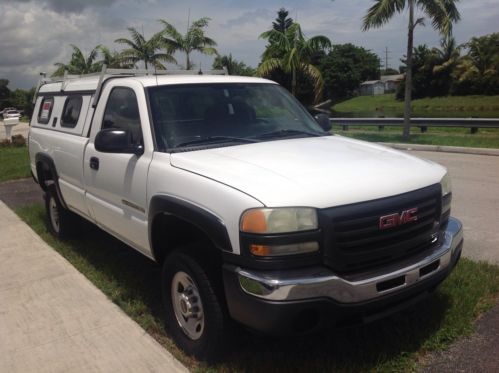 2004 gmc 2500 hd p/u 8cyl gas 2 w/d