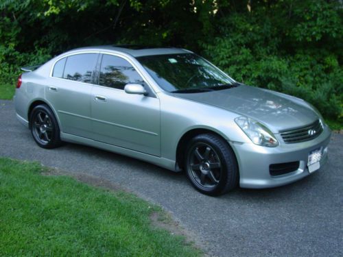 2004 infiniti g35 sedan - 6mt - nismo + nav + every option, like new!!!!