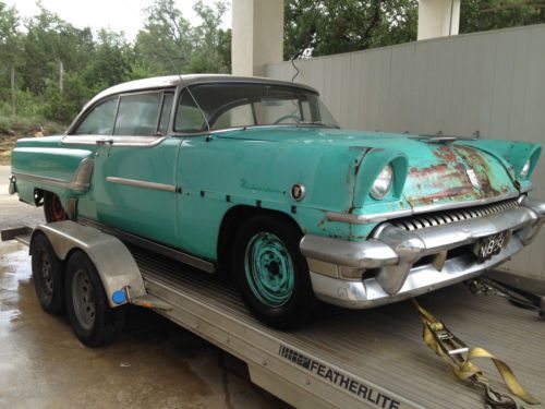 1955 mercury montclair 2 door (a texas barn find)