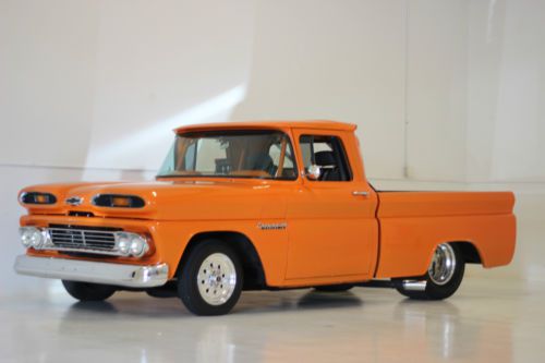 1960 chevrolet apache no reserve pro-street swb pickup touring custom hotrod c10