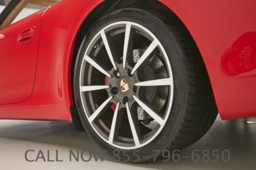 2013 PORSCHE 911 CARRERA S CONVERTIBLE 5K MI NAV BURMESTER HEATED COOLED SEATS, image 11