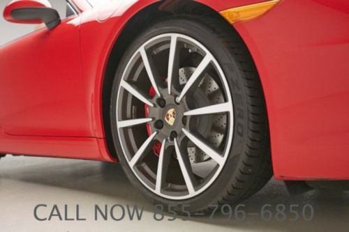 2013 PORSCHE 911 CARRERA S CONVERTIBLE 5K MI NAV BURMESTER HEATED COOLED SEATS, image 13
