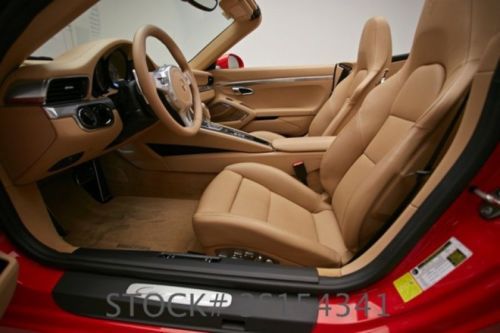 2013 PORSCHE 911 CARRERA S CONVERTIBLE 5K MI NAV BURMESTER HEATED COOLED SEATS, image 17