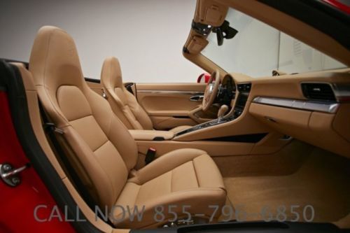 2013 PORSCHE 911 CARRERA S CONVERTIBLE 5K MI NAV BURMESTER HEATED COOLED SEATS, image 22