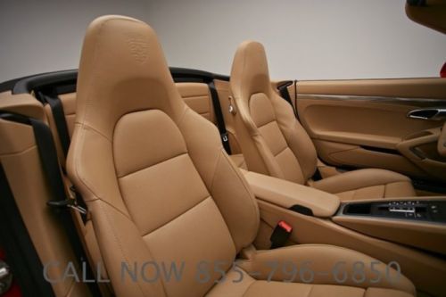 2013 PORSCHE 911 CARRERA S CONVERTIBLE 5K MI NAV BURMESTER HEATED COOLED SEATS, image 24