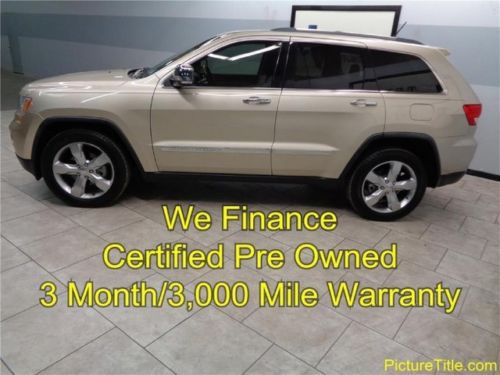 11 grand cherokee overland 5.7 hemi gps navi pano roof warranty we finance texas