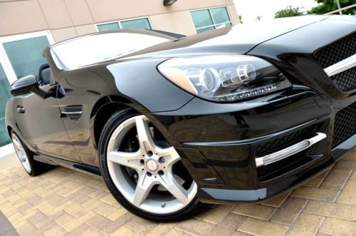 Slk350 amg sport super loaded msrp $72k multimedia driver assist distronic magic