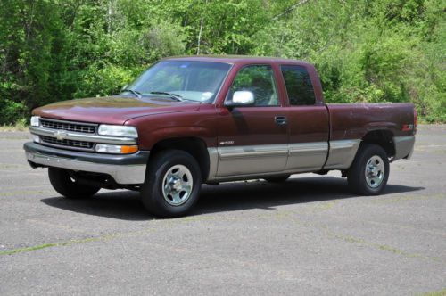 1999 chevy silverado k1500 extended cab 4.8l v8 4x4 no reserve work truck