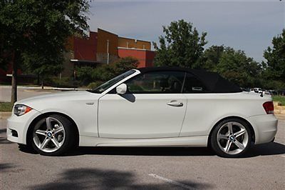 1 series bmw 135i convertible low miles 2 dr manual gasoline 3.0l straight 6 cyl