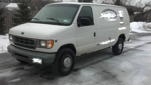 2002 ford e350 diesel van