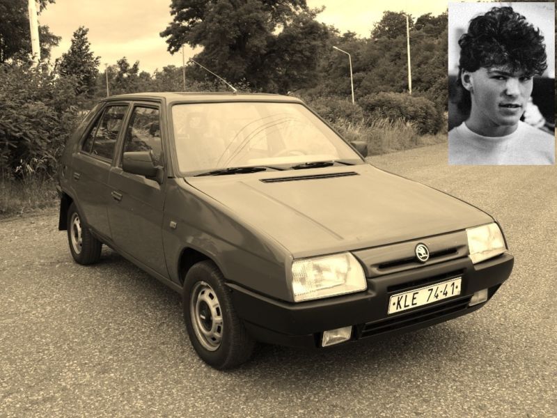 1989 skoda other jaromir jagr celebrity owned car favorit 136 l