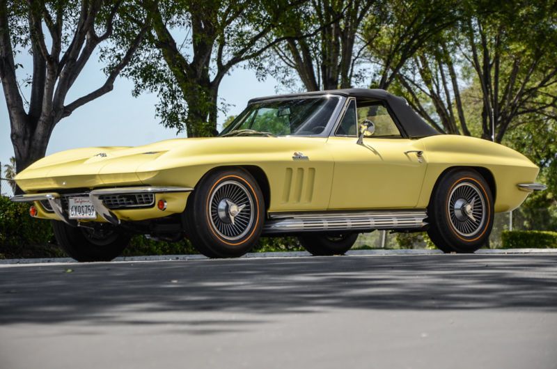 1966 chevrolet corvette base convertible 2-door