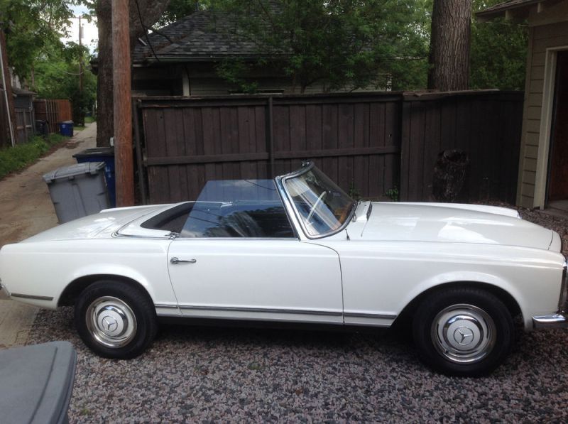 1964 mercedes-benz sl-class 230sl pagoda both tops