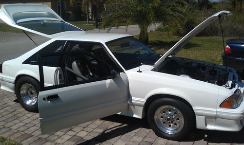 1988 turbo mustang race car -- eats camaro, supra, corvette, and more