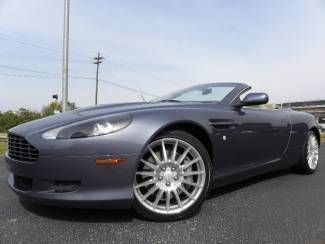 Db9*volante*carfax cert*conv*books*rare color combo*we finance/trade*serviced*fl