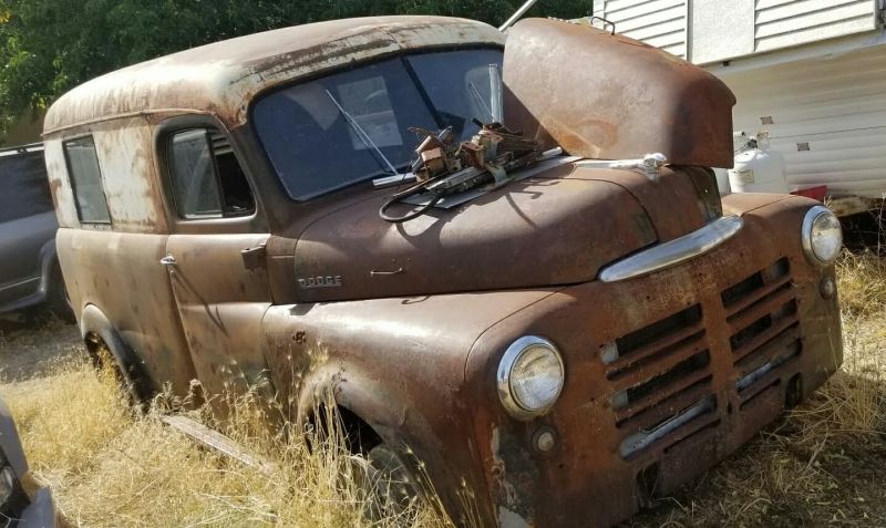 1949 dodge panel delivery truck