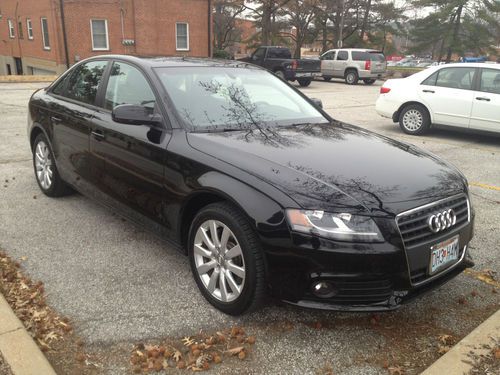 2012 audi a4 sedan 4-door 2.0l turbo low miles!