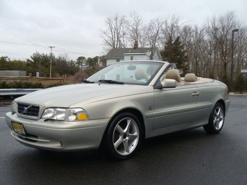 2004 volvo c70 convertible 2 owner exceptionally clean car low reserve !!!