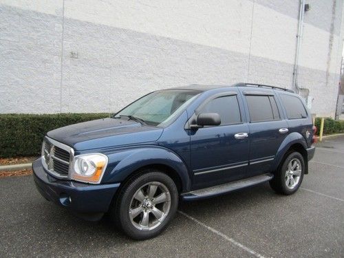 2005 dodge durango ltd dvd leather third row more