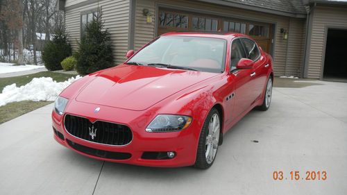 2011 maserati quattroporte s sedan 4-door 4.7l