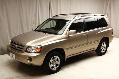 We finance!! 2004 toyota highlander 4wd roofrack rearspoiler cdplayer