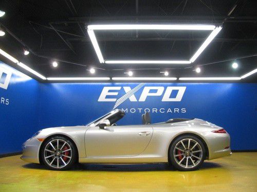 Porsche 911 carrera s cabriolet pdk sport exhaust premium bose 3k miles!